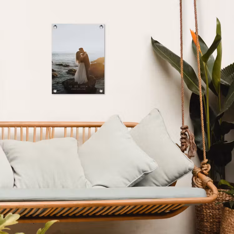 Gepersonaliseerde tuinposter - Forever Love - Datum - Jubileum — 5