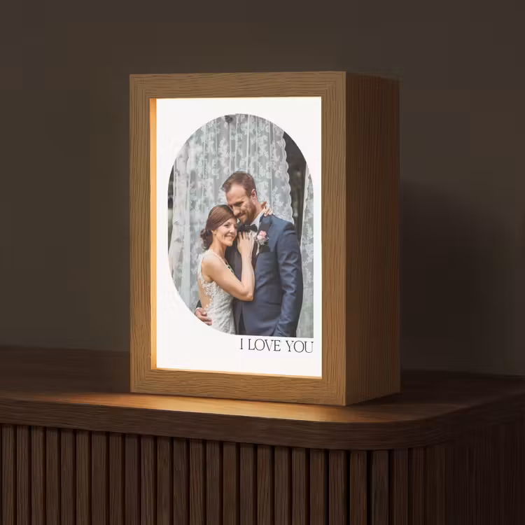 Gepersonaliseerde Lightbox - I Love You - Beeld — 1