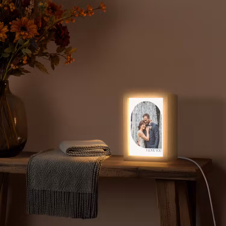 Gepersonaliseerde Lightbox - I Love You - Beeld — 3