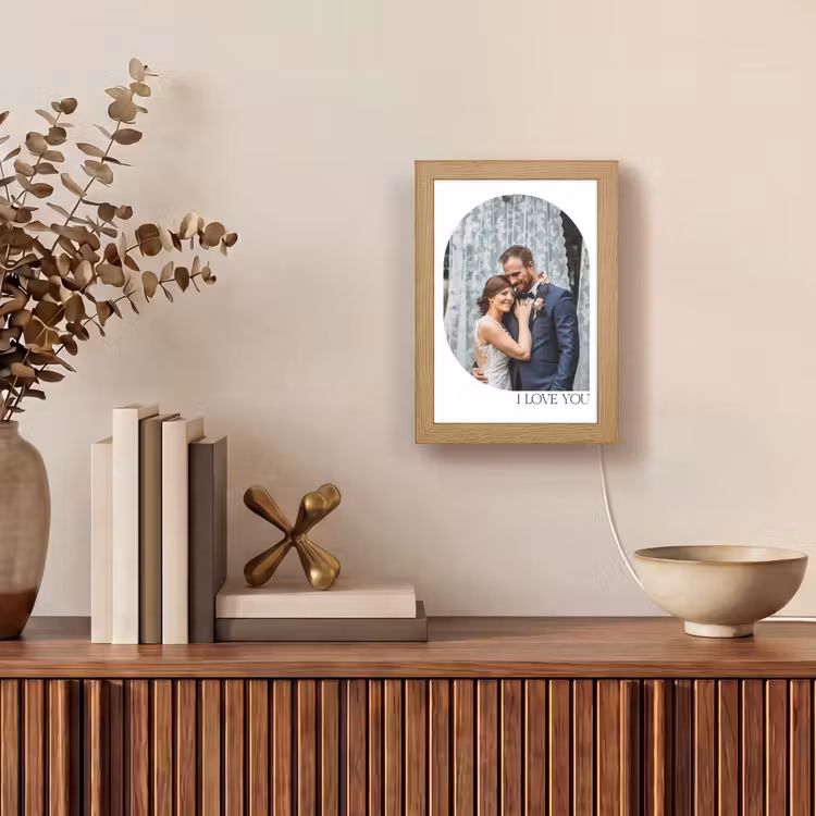 Gepersonaliseerde Lightbox - I Love You - Beeld — 4
