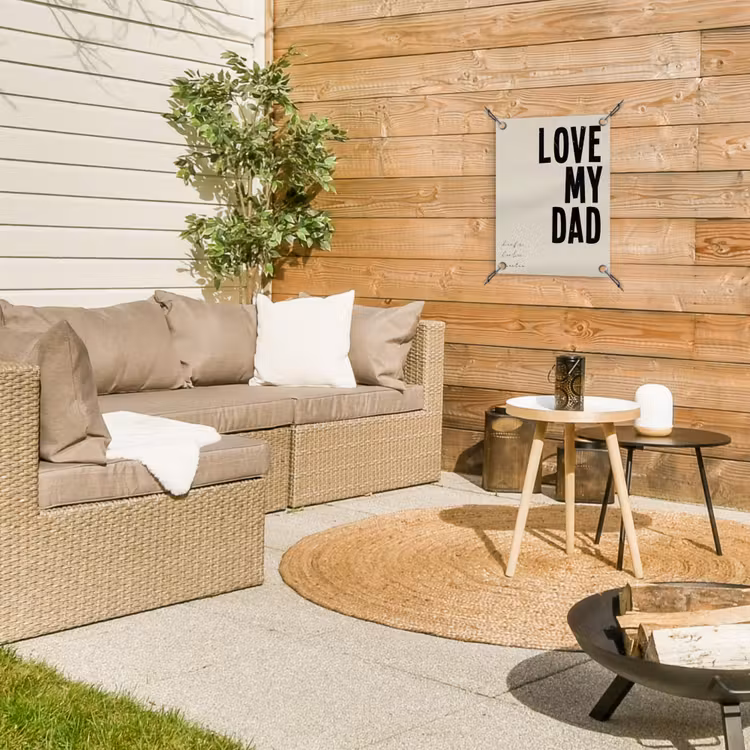 Gepersonaliseerde tuinposter - Love My Dad — 4