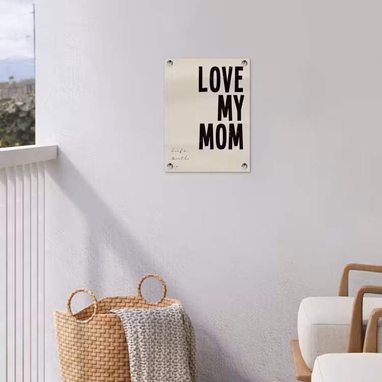 Gepersonaliseerde tuinposter - Love My Mom — 3