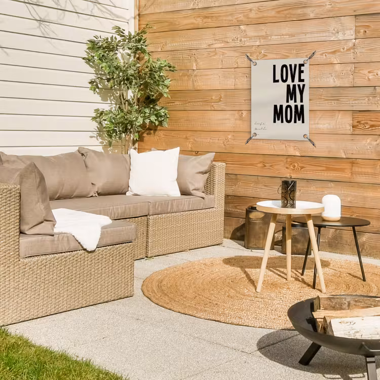 Gepersonaliseerde tuinposter - Love My Mom — 4