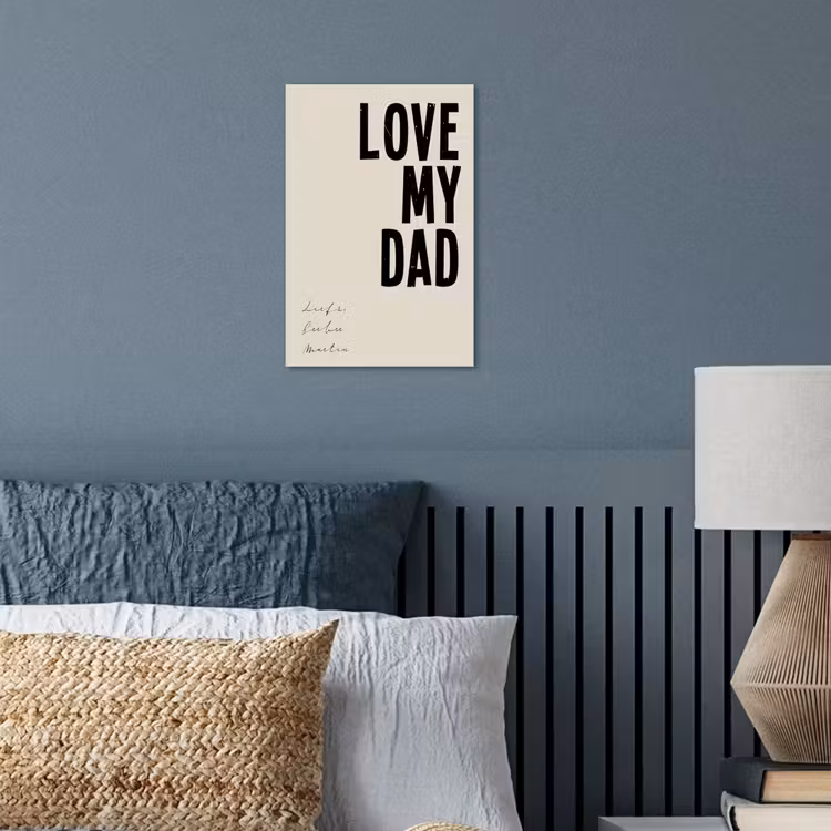 Gepersonaliseerde poster - Love My Dad — 3
