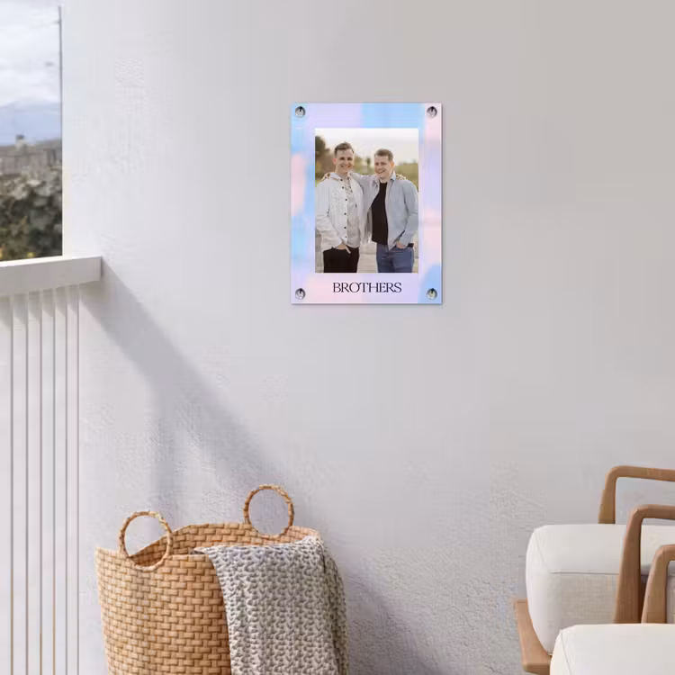 Gepersonaliseerde tuinposter - Brothers — 3