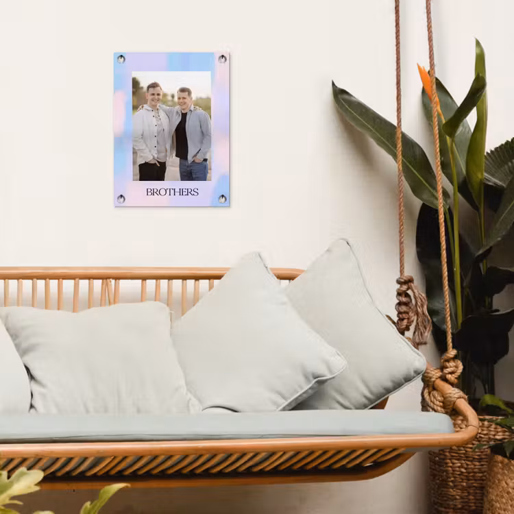 Gepersonaliseerde tuinposter - Brothers — 5
