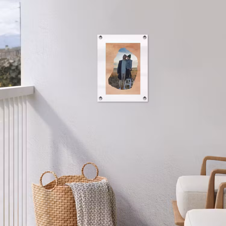 Gepersonaliseerde tuinposter - Hout - Organische Vorm — 3