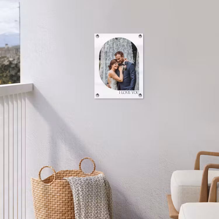 Gepersonaliseerde tuinposter - I Love You - Beeld — 3