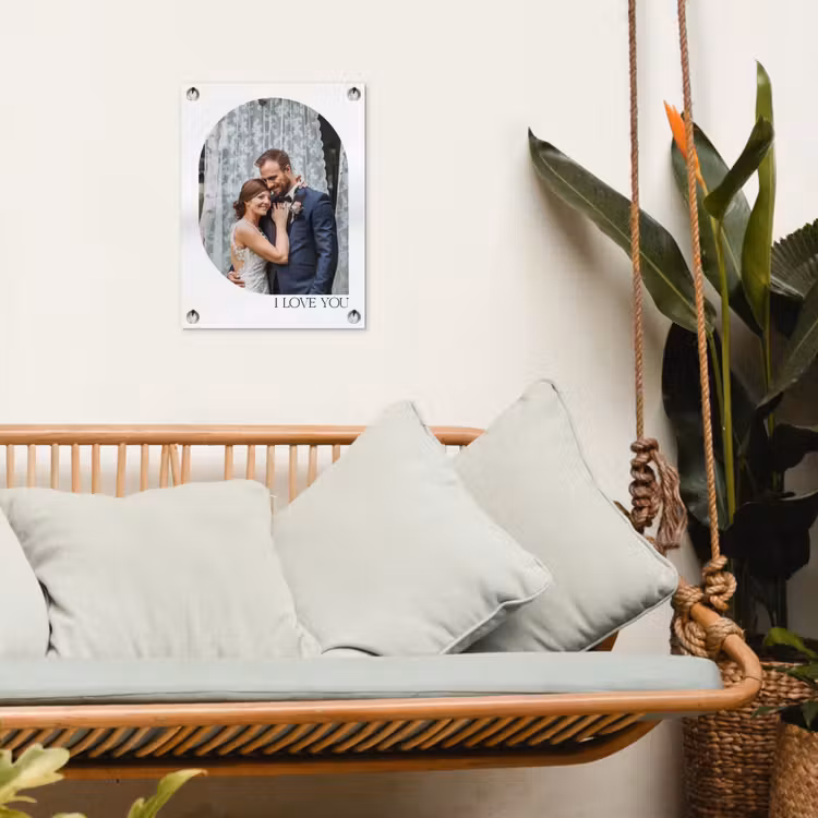 Gepersonaliseerde tuinposter - I Love You - Beeld — 5