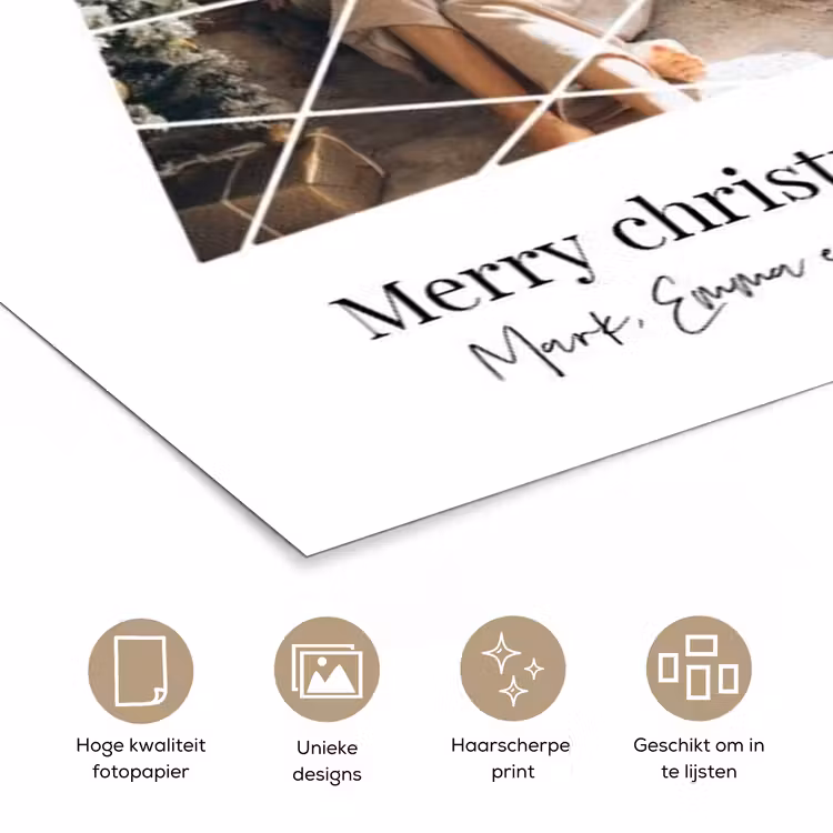 Gepersonaliseerde poster - Christmas - Collage — 5
