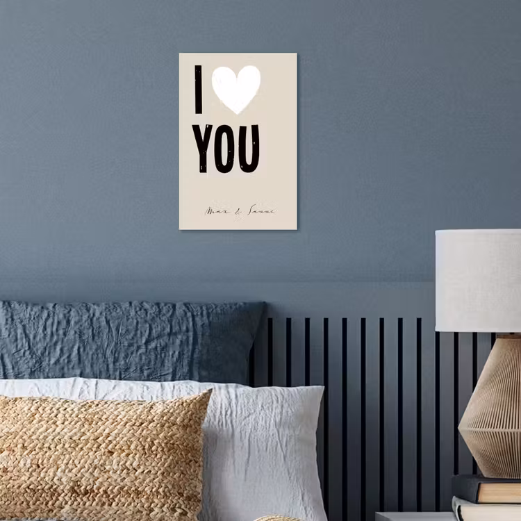 Gepersonaliseerde poster - I Love You — 3