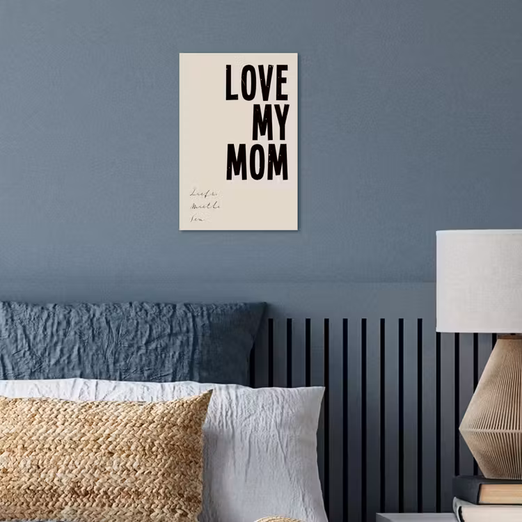 Gepersonaliseerde poster - Love My Mom — 3