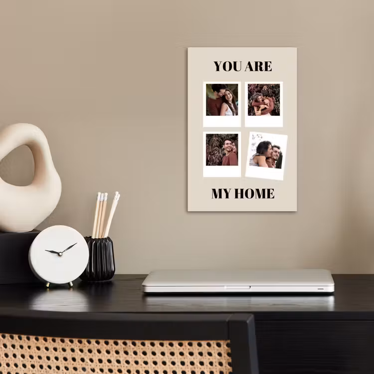 Gepersonaliseerde poster - You Are My Home - Collage — 2