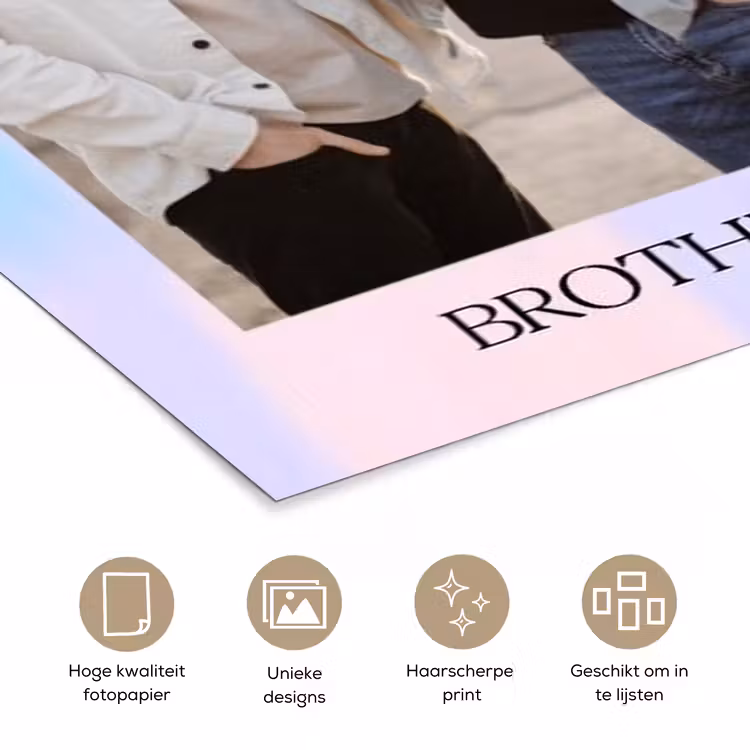Gepersonaliseerde poster - Brothers — 5