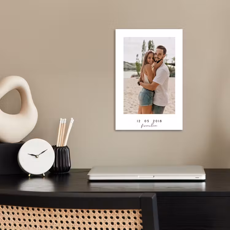 Gepersonaliseerde poster - Forever Love - Witte Border — 2