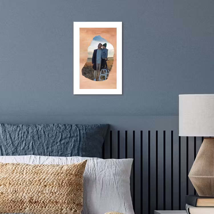 Gepersonaliseerde poster - Hout - Organische Vorm — 3