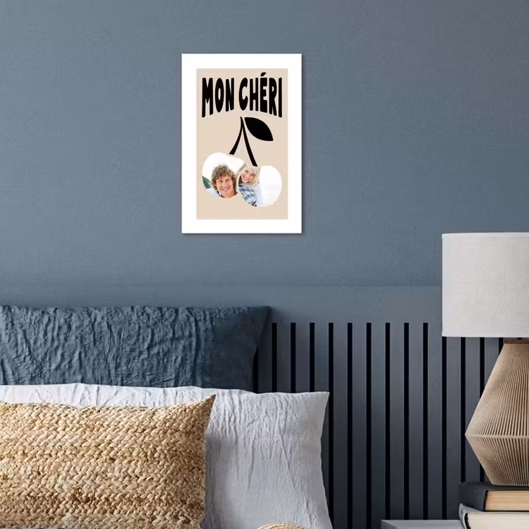Gepersonaliseerde poster - Mon Chéri — 3