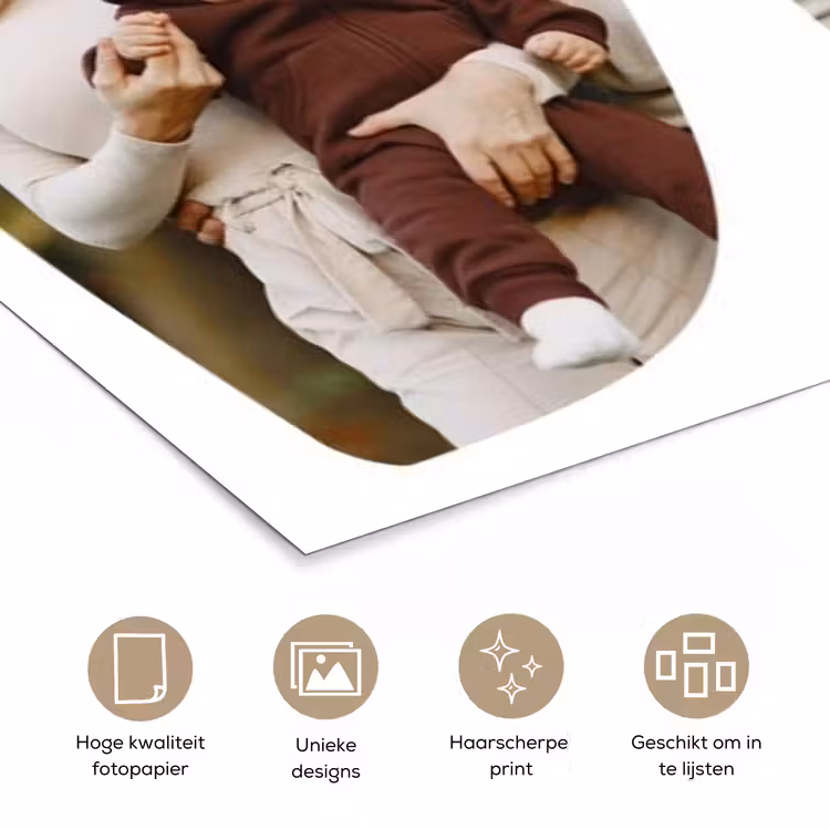 Gepersonaliseerde poster - Twee Vlakken - Organische Vormen — 5
