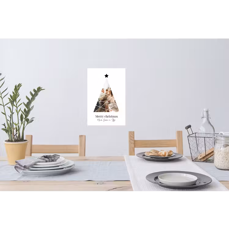 Gepersonaliseerde muursticker - Christmas - Collage — 3