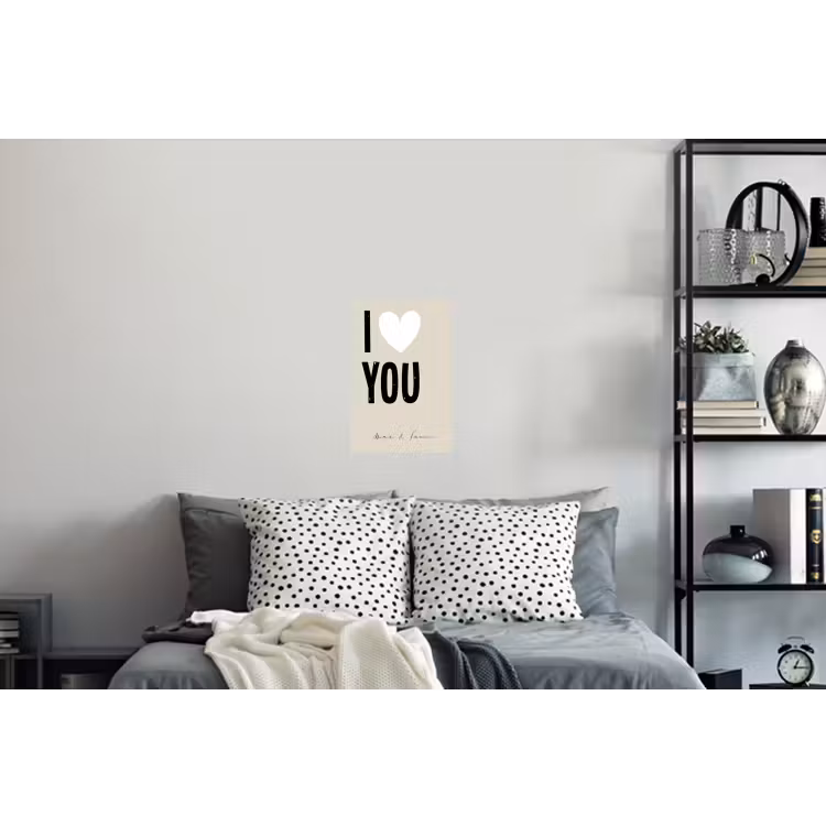 Gepersonaliseerde muursticker - I Love You — 5
