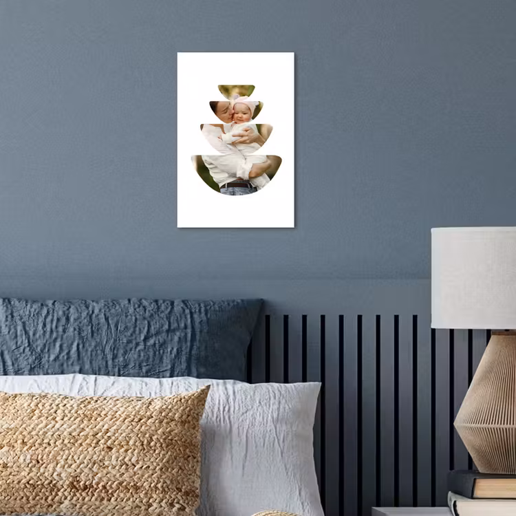 Gepersonaliseerde poster - Foto in abstracte ronde vormen — 3