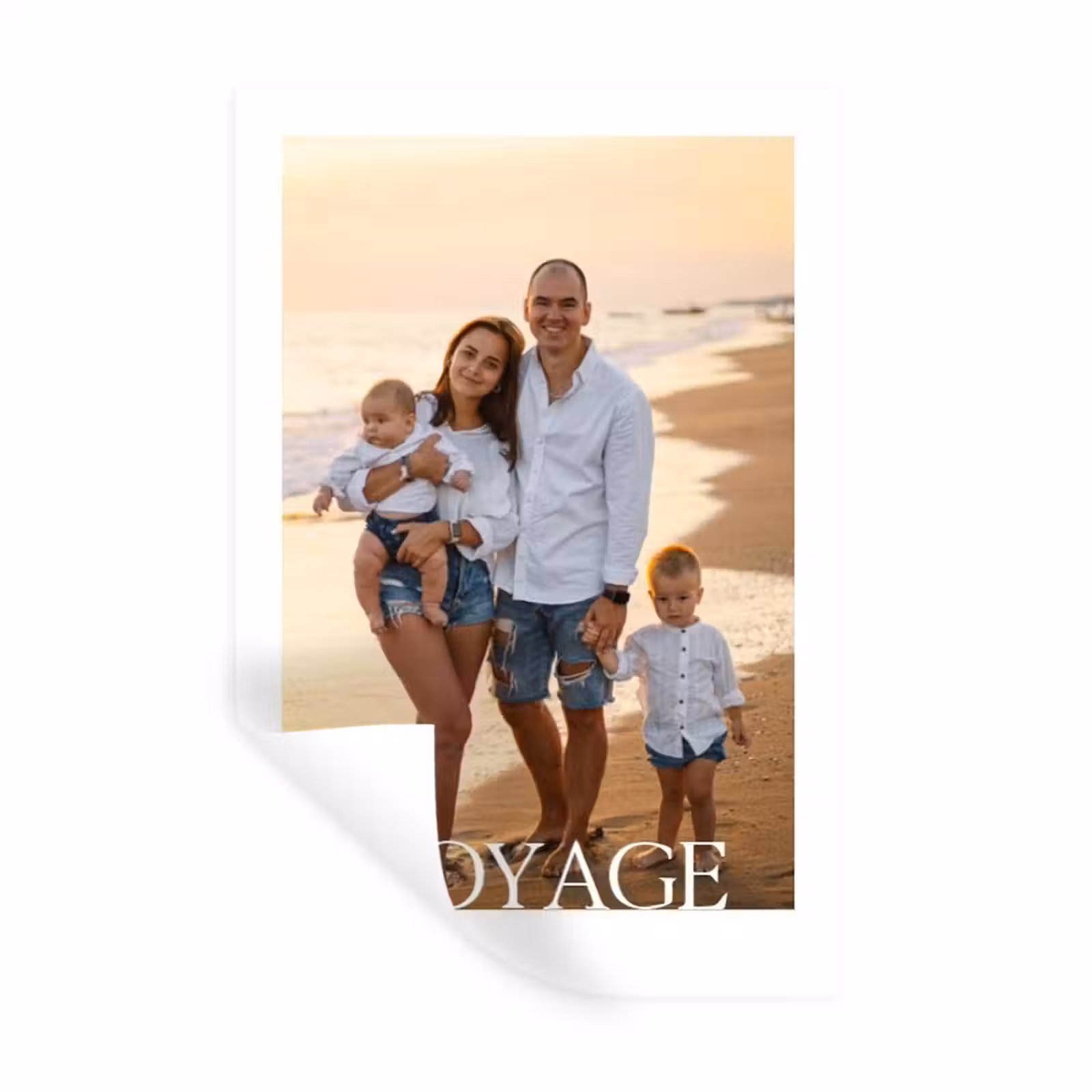 Gepersonaliseerde muursticker - Voyage — 1