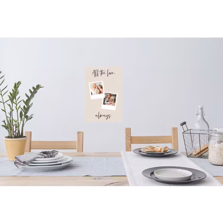Gepersonaliseerde muursticker - All The Love, Always — 3