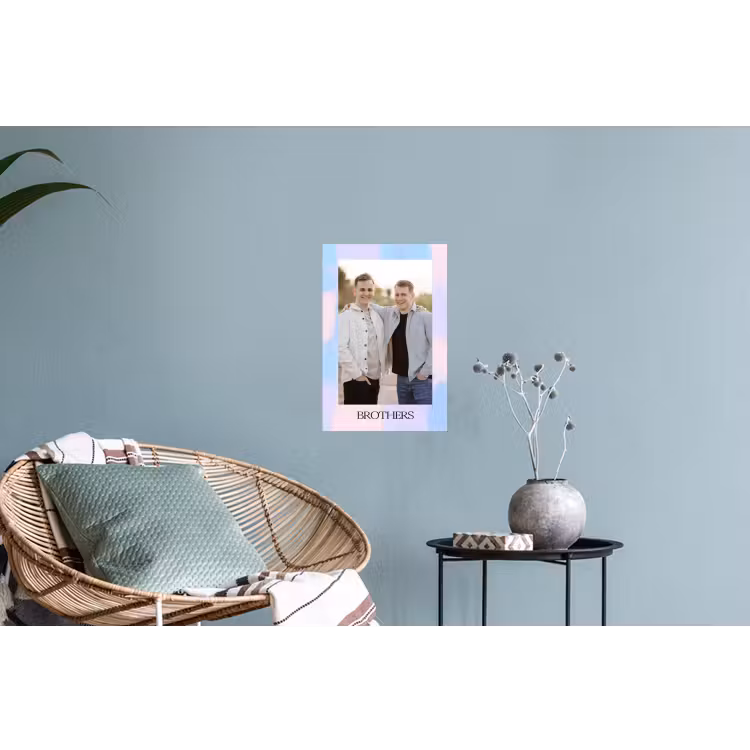 Gepersonaliseerde muursticker - Brothers — 4