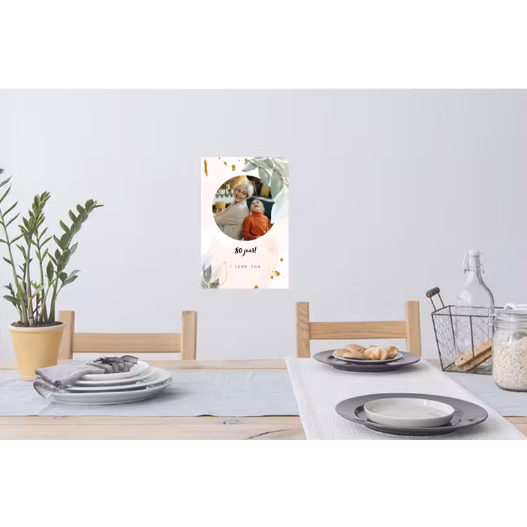 Gepersonaliseerde muursticker - Jubileum - Verjaardag — 3