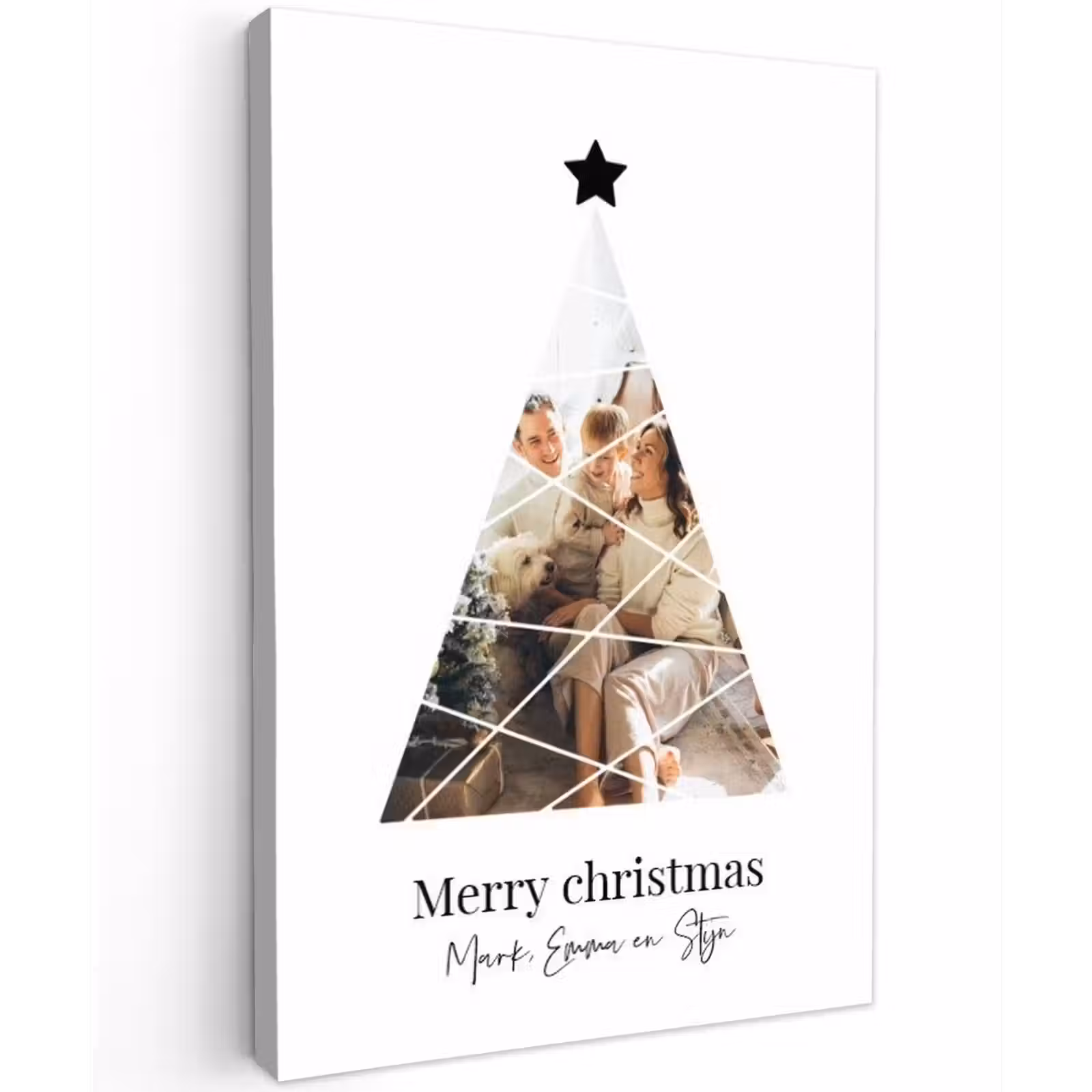 Gepersonaliseerd buiten canvas - Christmas - Collage — 1