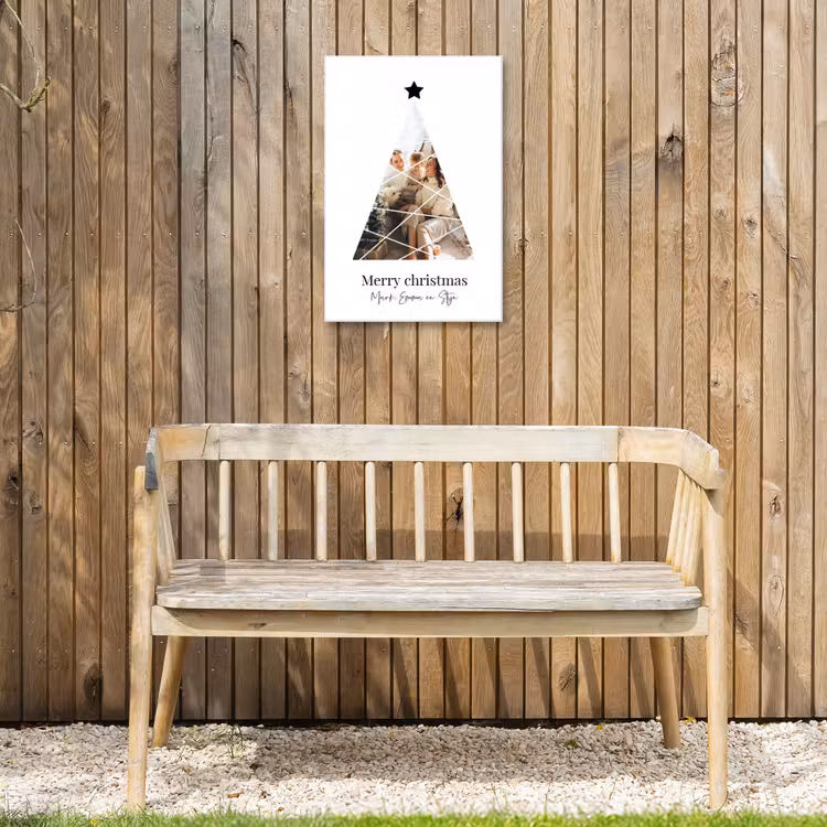 Gepersonaliseerd buiten canvas - Christmas - Collage — 3