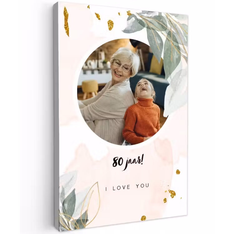 Gepersonaliseerd buiten canvas - Jubileum - Verjaardag — 1