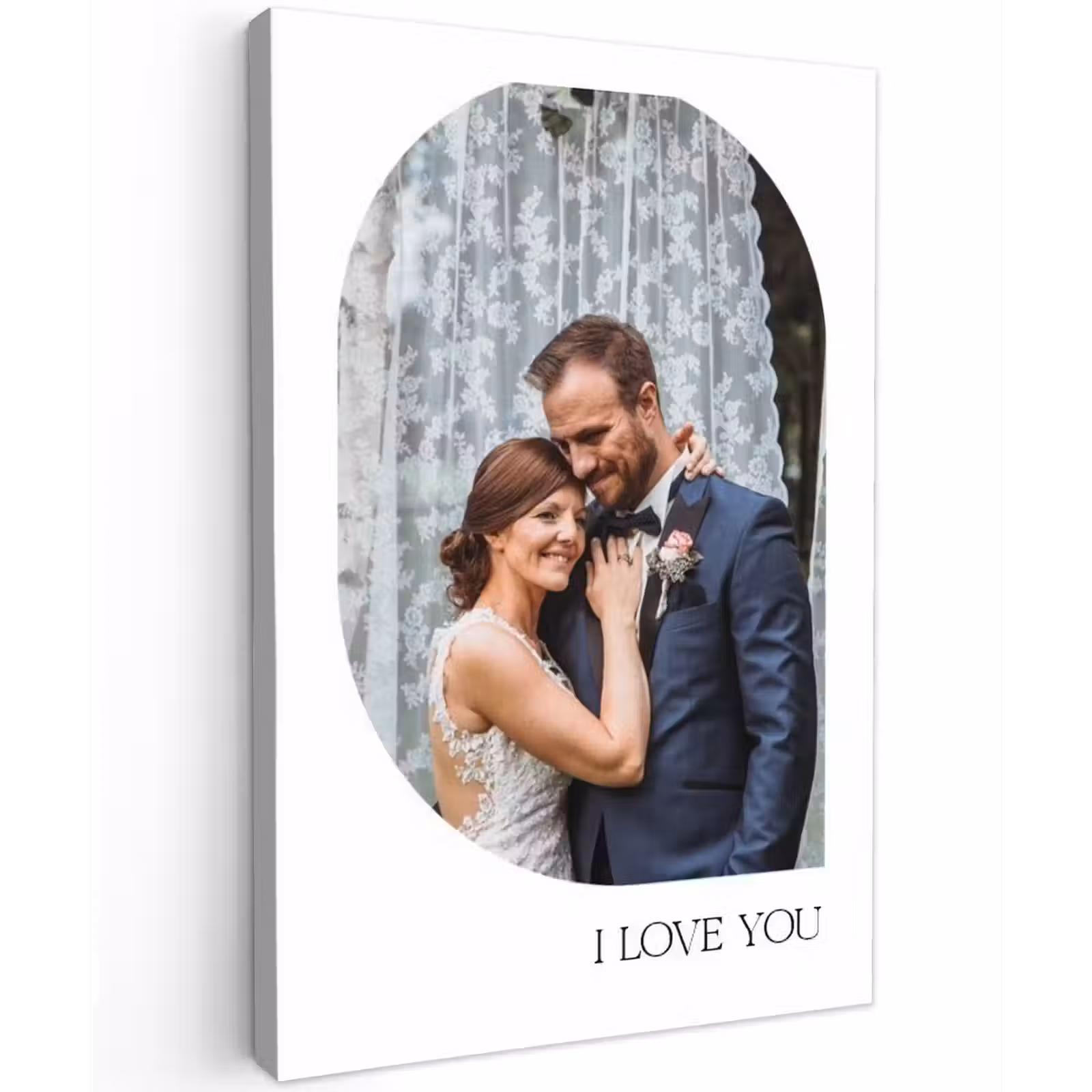 Gepersonaliseerd buiten canvas - I Love You - Beeld — 1
