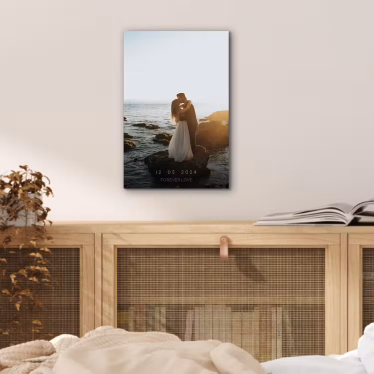 Aluminium schilderij - Forever Love - Datum - Jubileum — 4