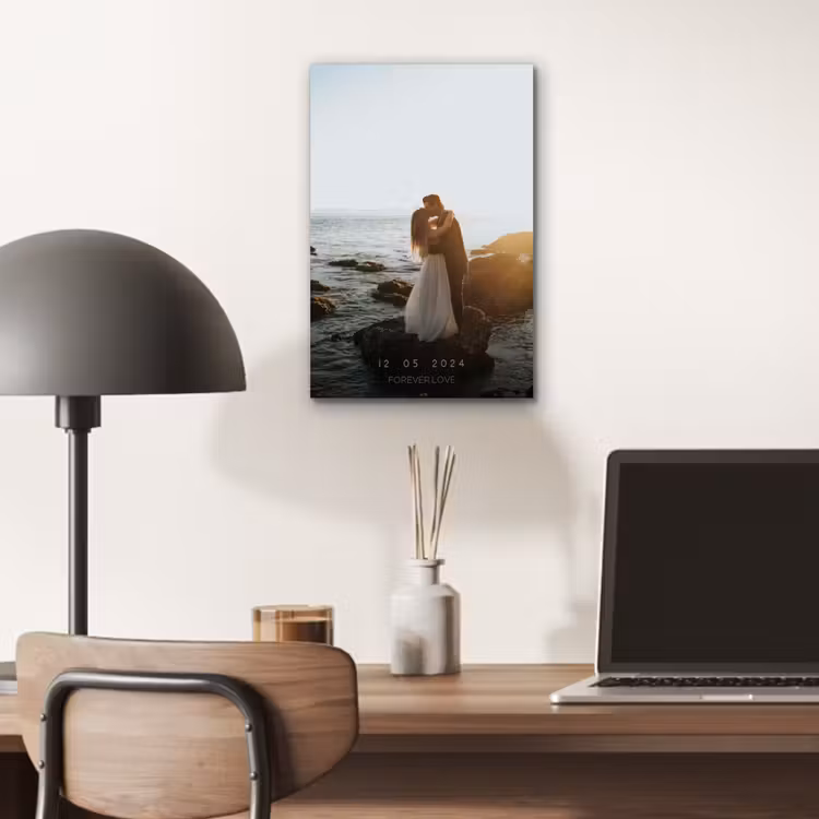 Aluminium schilderij - Forever Love - Datum - Jubileum — 6