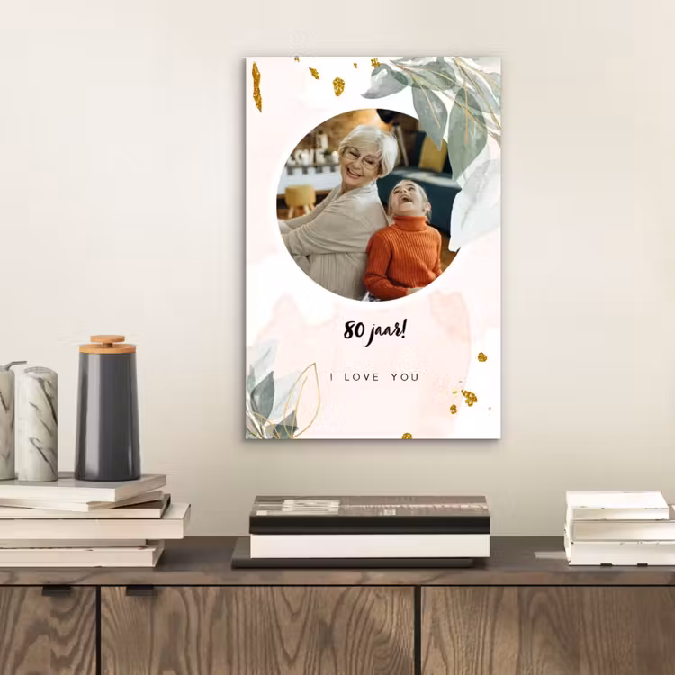 Aluminium schilderij - Jubileum - Verjaardag — 2