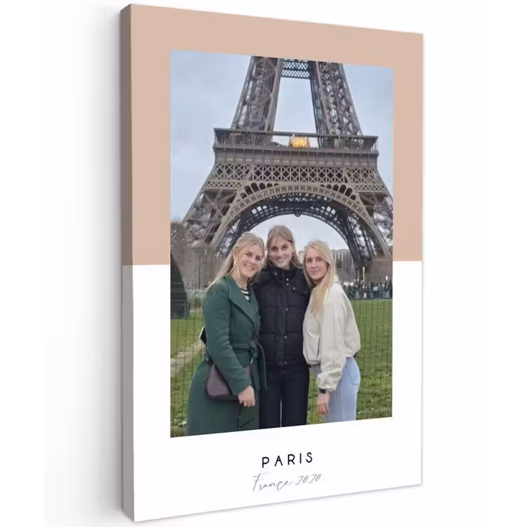 Gepersonaliseerd buiten canvas - Paris — 1