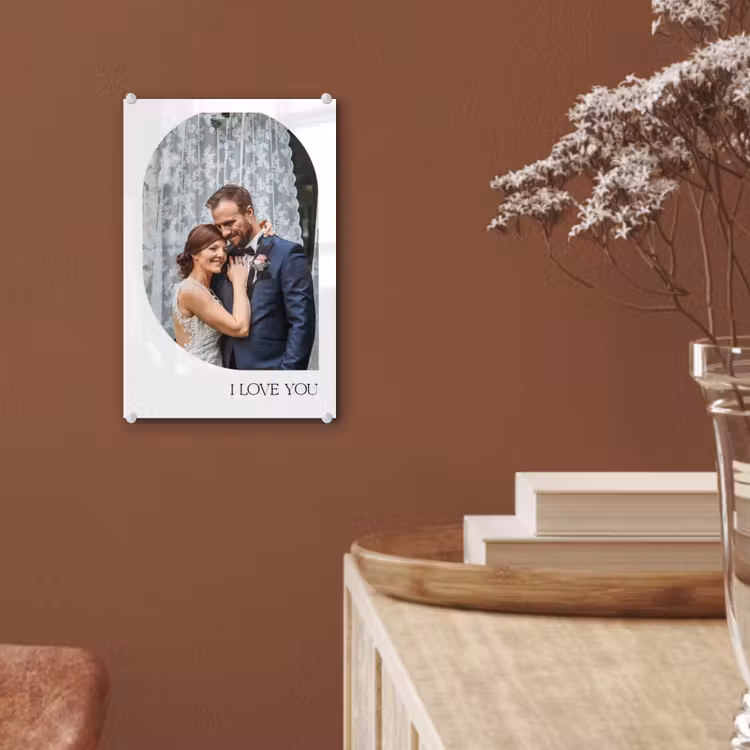 Gepersonaliseerd glas schilderij - I Love You - Beeld — 6