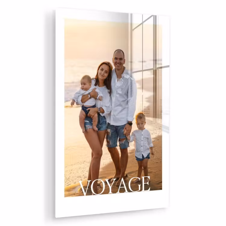 Gepersonaliseerd glas schilderij - Voyage — 1