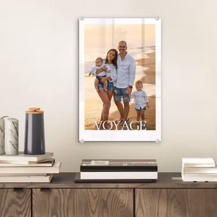 Gepersonaliseerd glas schilderij - Voyage — 2