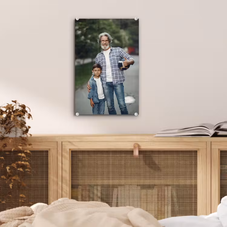 Gepersonaliseerd glas schilderij - Zonder Border — 5