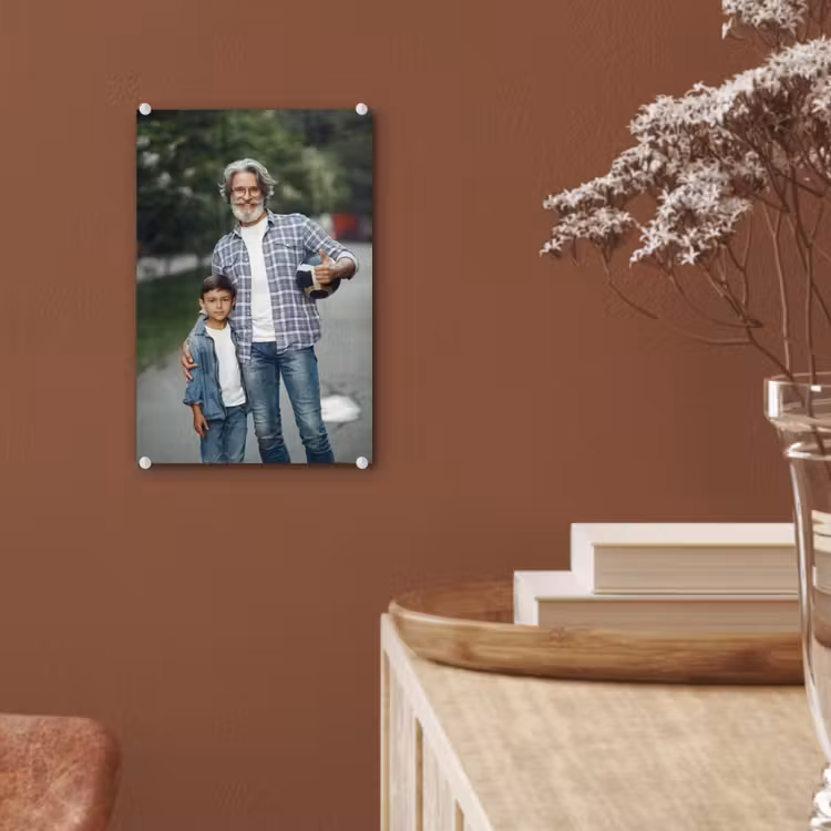 Gepersonaliseerd glas schilderij - Zonder Border — 6
