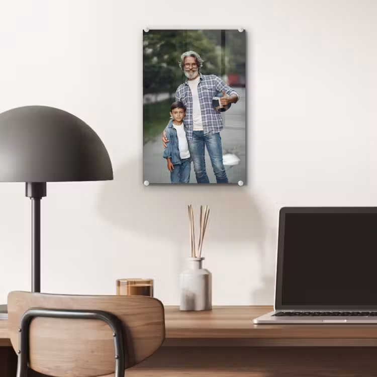 Gepersonaliseerd glas schilderij - Zonder Border — 7