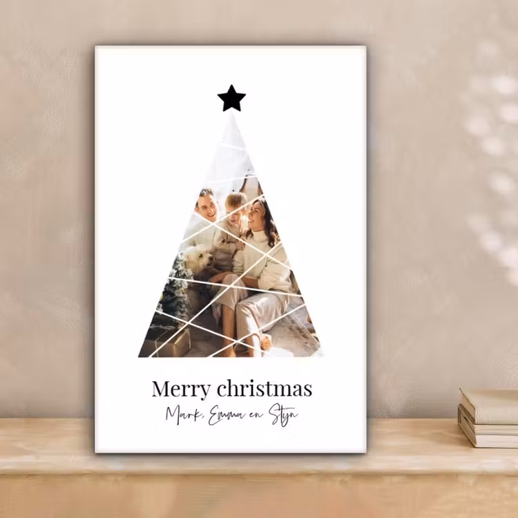 Gepersonaliseerd canvas schilderij - Christmas - Collage — 2