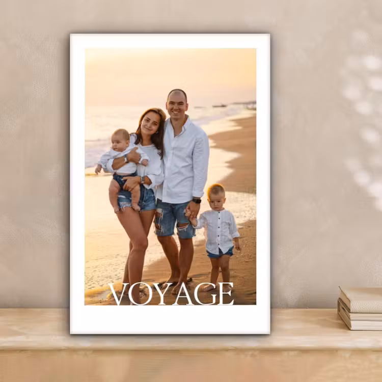 Gepersonaliseerd canvas schilderij - Voyage — 2