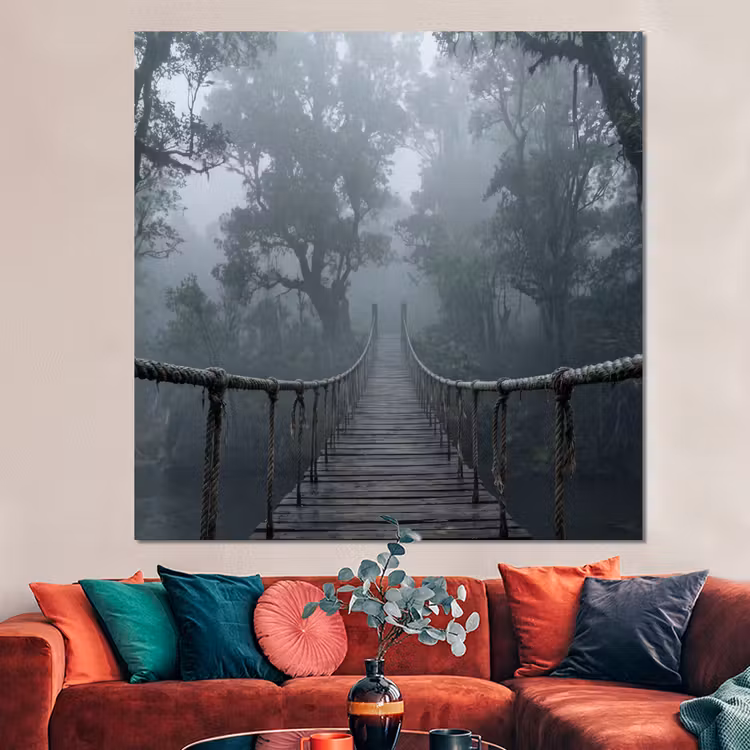 Forex - Brug - Jungle - Mist - Natuur — 3