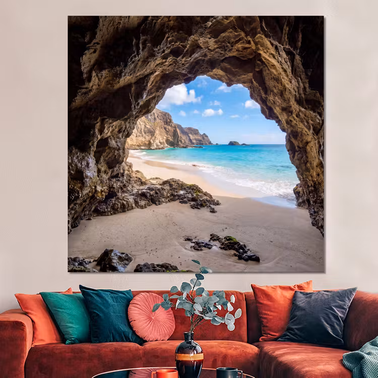 Forex - Grot - Strand - Zee - Blauw — 3