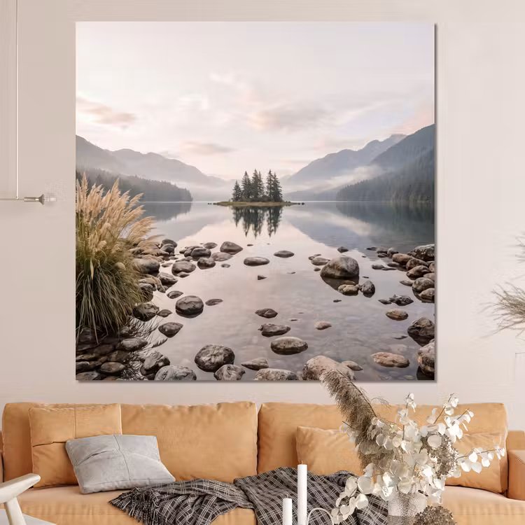 Forex - Meer - Bergen - Landschap - Groen — 4