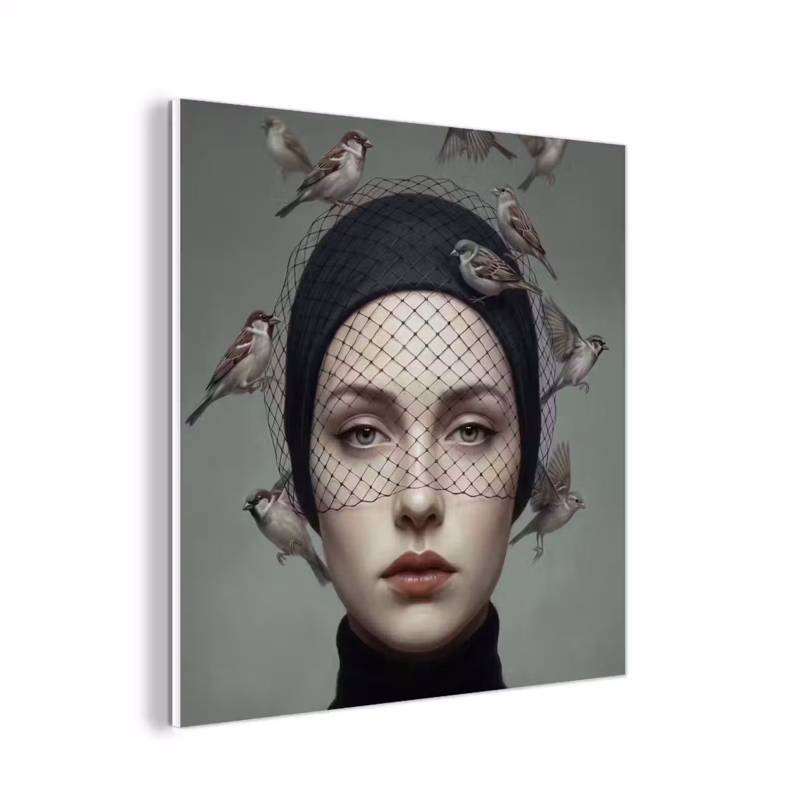 Forex - Portret - Vogels - Zwart — 1