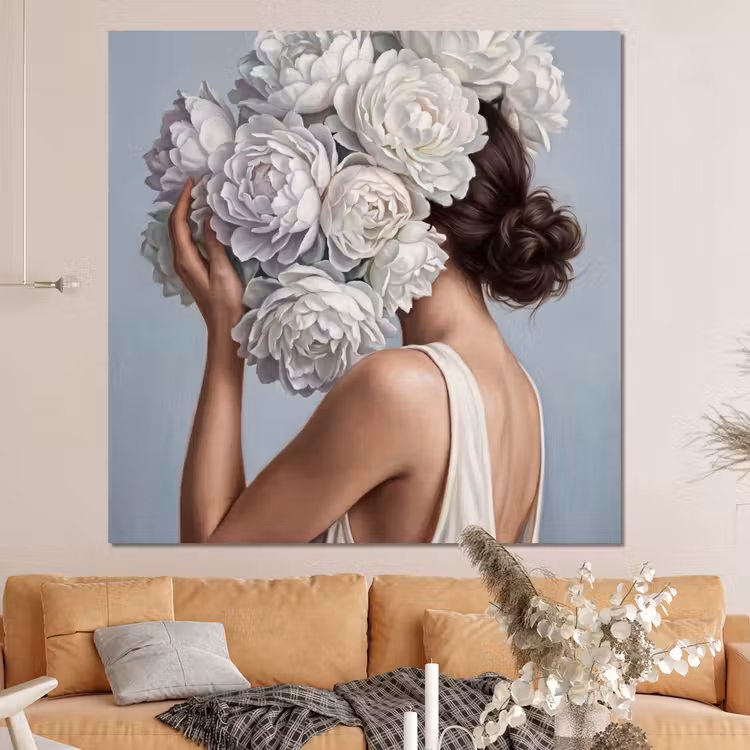Forex - Bloemen - Vrouw - Wit — 4
